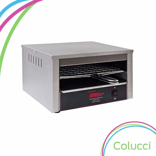 Imagen 2 de 2 de Tostadora Electrica Carlitero Electrico Speedy Grill 2000w S
