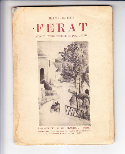 Jean Cocteau Serge Ferat Con 32 Reproducciones 1924 Roma