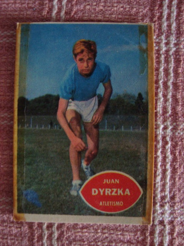 Figurita Tarjet Futbol Album Golazo 1965 Dyrzka Atletism 138