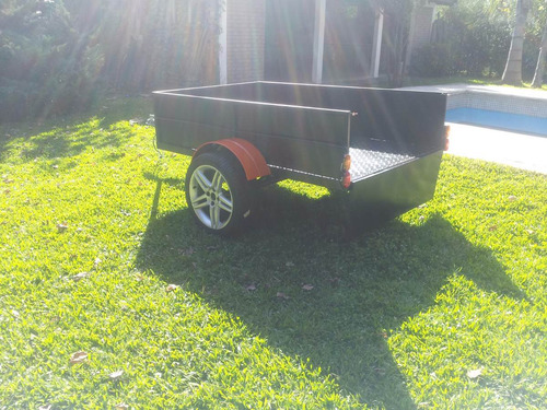 Trailer 1.24 X2.25 C/rampa Cuatri Moto Karting