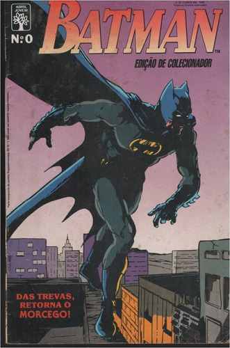 Batman Numero 0 Ediçao  Rara Colecionadores Leia Todo A