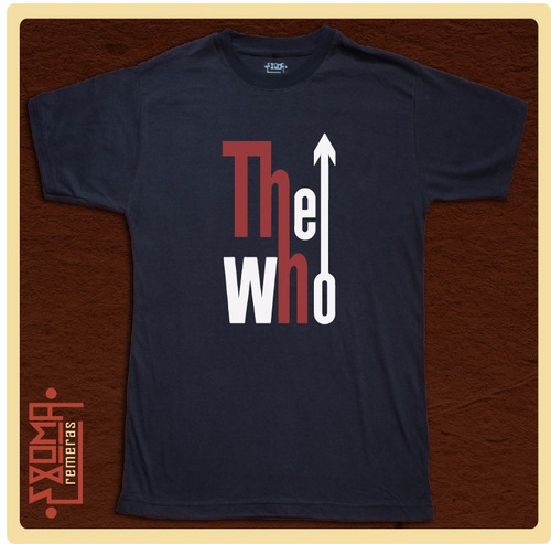 Exoma Remeras The Who Rock Algodon Hombre Mujer Niño