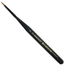 2 X Pincel Keramik Script Liner Redondo Mini Brush Ref.333
