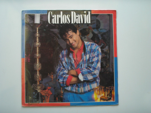 Carlos David Nuevo Sellado Lp Vinilo Pri Rep Dominicana 1988