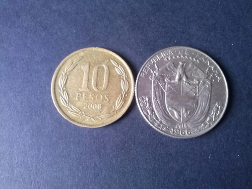Moneda Panamá 1/4 De Balboa 1966 Níquel Excelente (c41)
