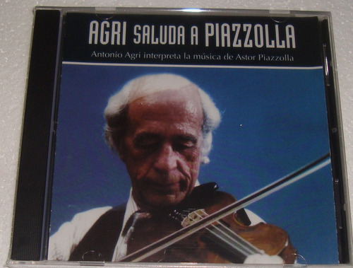 Antonio Agri Saluda A Piazzolla Cd  Nuevo Sellado / Kktus