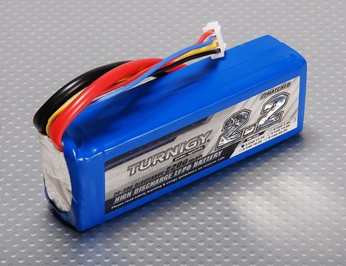 Bateria Lipo Turnigy 2200mah 3s 11.1v  20/30c  T-rex 450