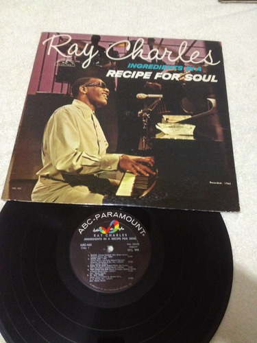 Ray Charles Recipe For Soul  Disco De Vinil Original Importa