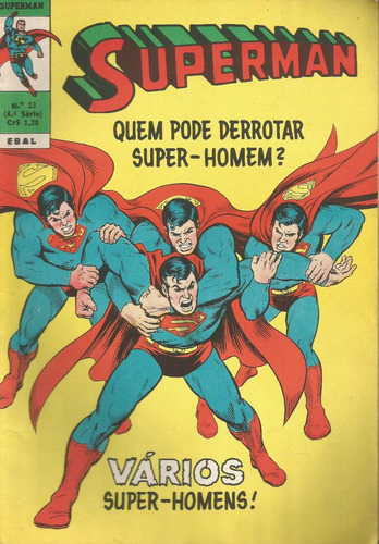 Superman 13 4ª Serie - Ebal - Bonellihq Cx101 H19