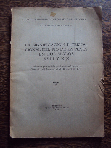 Teixeira Significacion Internacional Rio De La Plata S 18 19