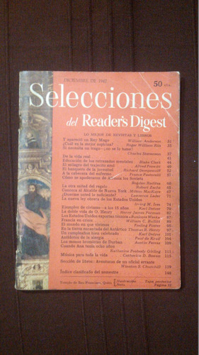 Revista Selecciones Diciembre 1947