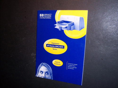 Guía De Instalación . Impresora Ho Deskjet 695c/697c