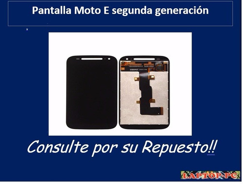 Pantalla Motorola Moto E Segunda Generacion Xt1524