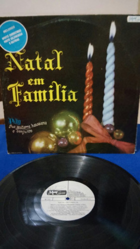 Lp Poly E Seu Conjunto Natal Em Familia-1975! Ler Descrição! (Usado)