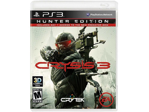 Crysis 3 Hunter Edition - Ps3 - Original - Lacrado - Nf
