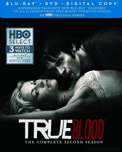 Blu-ray + Dvd True Blood Season 2 / Temporada 2