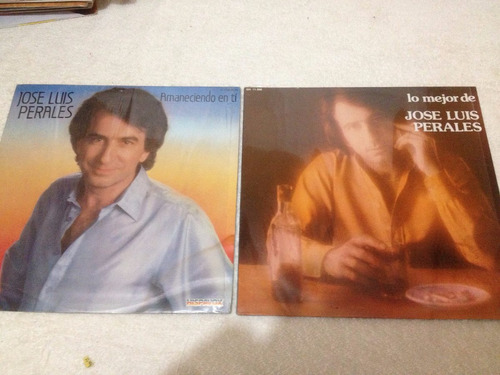 Jose Luis Perales Precio Por Cada  Discos De Vinil Original 