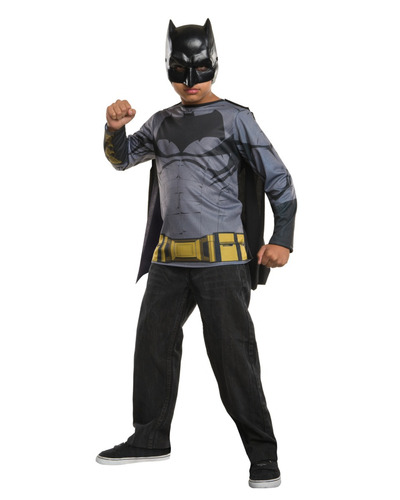 Disfraz Para Niño Batman Parte Superior Talla: M Halloween 