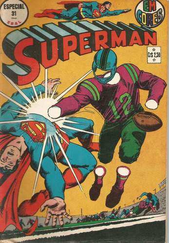 Imagem 1 de 1 de Superman Em Cores 31 - Ebal - Bonellihq Cx296 V20