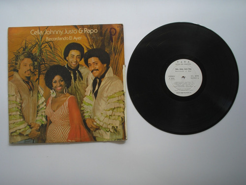 Lp Vinilo Celia Johnny Justo & Papo Recordando El Ayer 1976