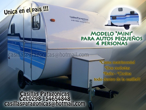 Casa Rodante Pluma Mini Casilla Unica En El Pais