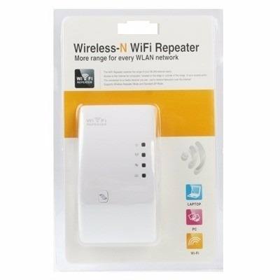 Repetidor Expansor Wifi Wireless 300mbps Botão Wps