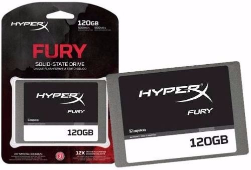 Disco Solido Ssd Kingston Hyperx Fury 120gb 2.5'' - Tecsys