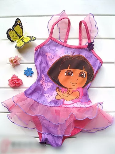 Dora the explorer Dora Bathing suit  Dora the explorer, Bathing suits, Dora