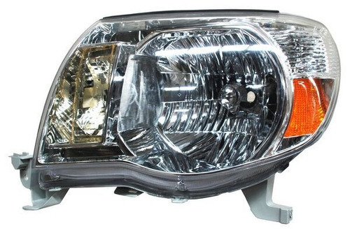 Faro Toyota Tacoma 2005-2006-2007 Fondo Cromado Derecho