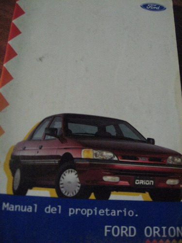 Manual Del Propietario  Orion