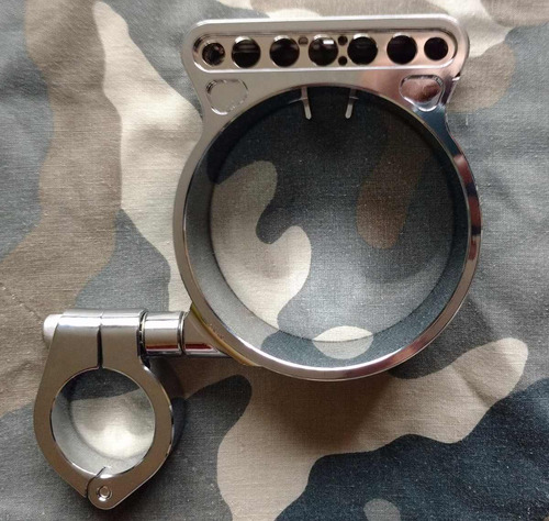 Relocalizador Lateral Cromo Para Velocimetro Harley 39mm