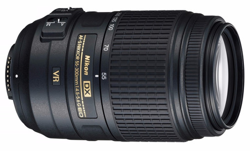 Lente Nikon 55-300mm  F/4.5-5.6 G Ed Vr + Filtro Uv