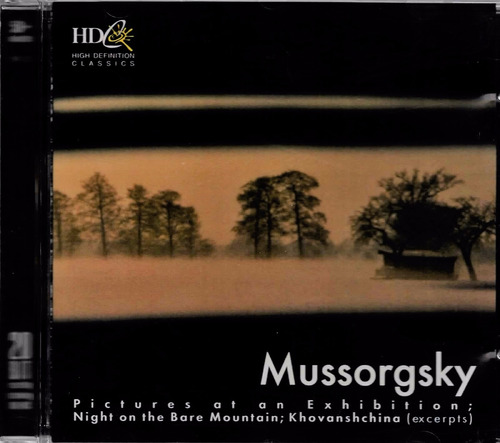 Pictures At An Exhibition - Mussorgsky - Khovanshchina - Cd