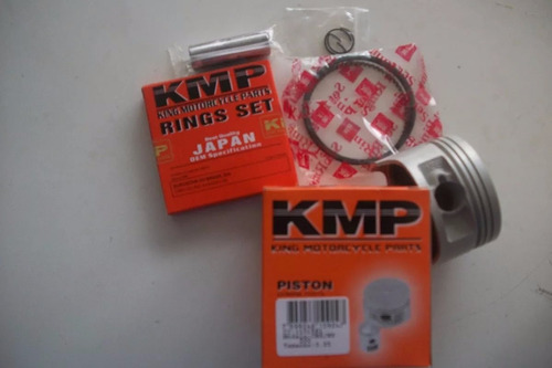 Kit Kmp Pistão Anéis Taxado 3 Mm Bros 150 Ohc 2005 66,5mm