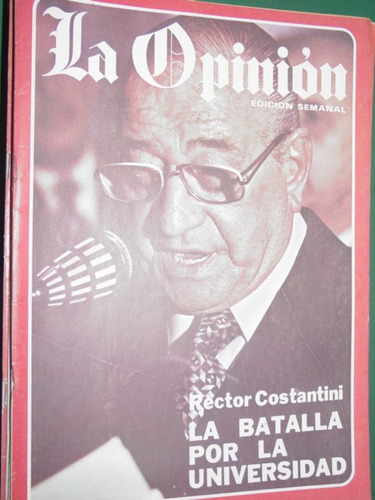 Revista La Opinion 11 Carter Lopez Rega Delmira Agustini