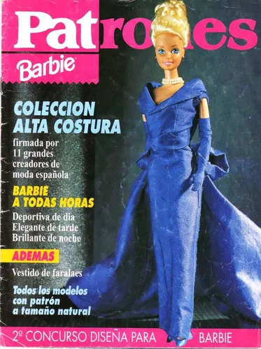 Patrones Moldes Barbie Mas De 500 |