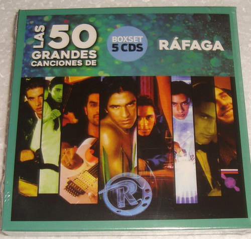 Rafaga Las 50 Grandes Canciones Boxset 5 Cd Sellado / Kktus