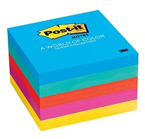 Post-it Notes 3 En X 3 En Jaipur Collection 5 Pads / Paquete