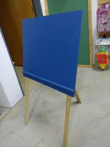 Imagen 3 de 5 de Pizarrón Atril Para Tizas 59x49cms Cuerpos Didácticos
