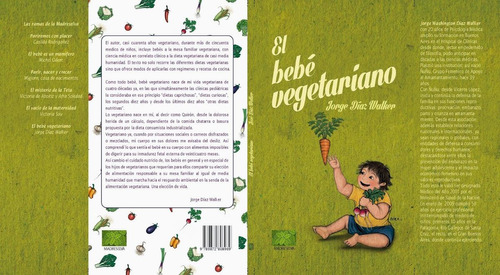 Libro Bebe Vegetariano Diaz Walker Papel Local A La Calle