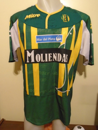 Camiseta Fútbol Aldosivi Mar Del Plata Mitre 2006 2007 T. Xl