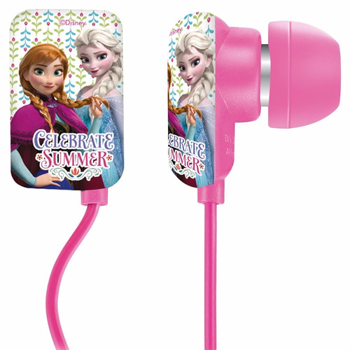 Fone De Ouvido Frozen Flat Headphone Multilaser Ph125