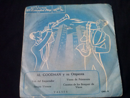 Single Jazz Al Goodman Y Su Orquesta Voces De Primavera