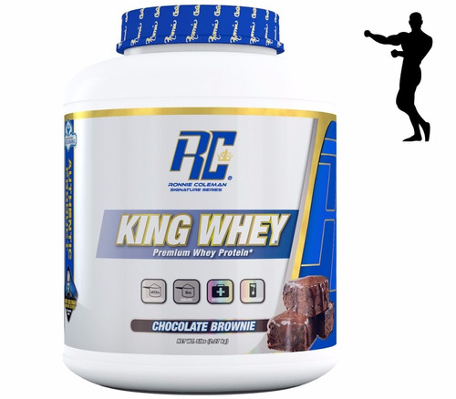 King Whey Proteina Ronnie Coleman 5lb Mejor Que Whey Gold