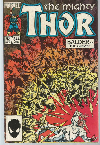 The Mighty Thor 344 - Marvel - Bonellihq Cx146 K19