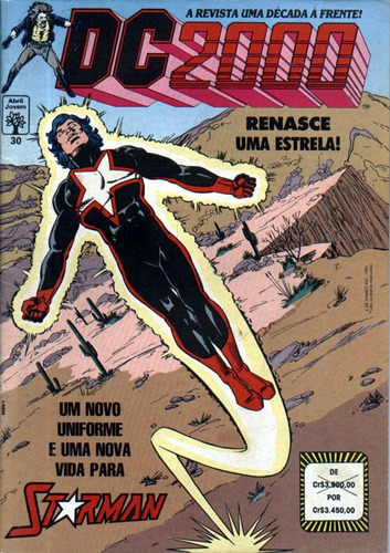 Imagem 1 de 1 de Dc 2000 30 Starman Formatinho Dc Comics Abril Jovem