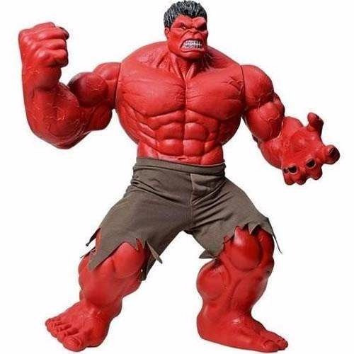 Boneco Hulk Vermelho Premium Gigante 55 Cm - Mimo