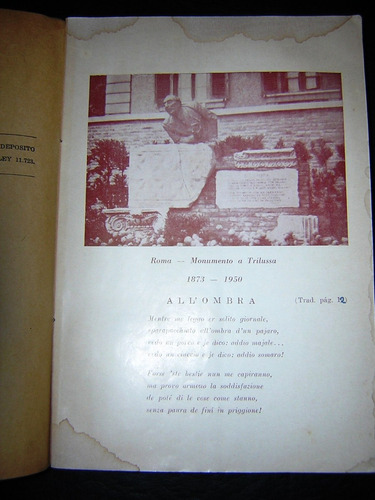 Las Mejores Y Las Últimas Fábulas De Trilussa; Córdoba, 1959