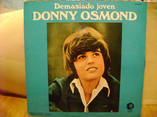 Donny Osmond Demasiado Joven Tapa 10 Vinilo 9