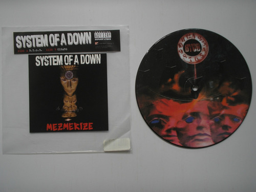 Lp Vinilo System Of A Down Mezmerize Picture Pr England 2005